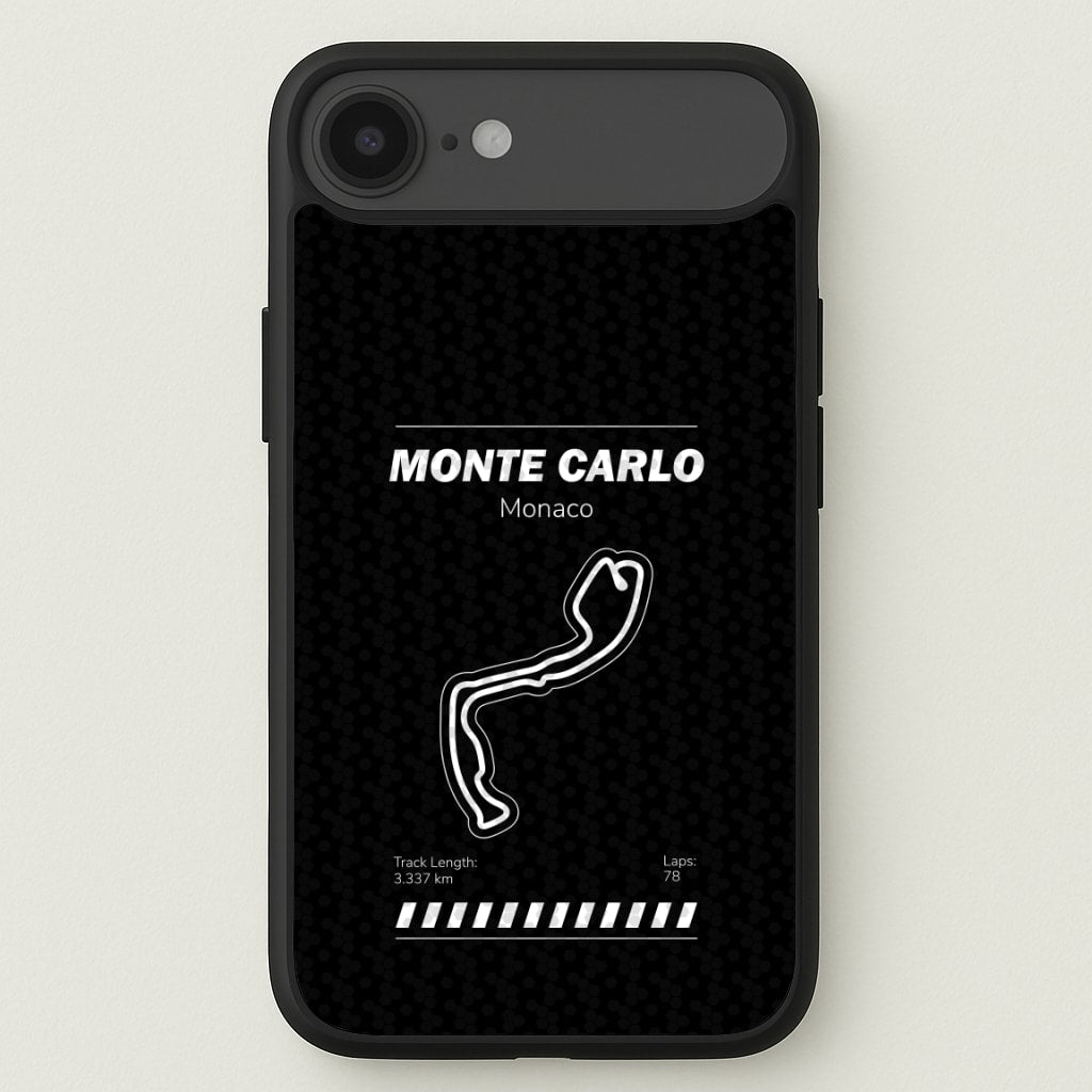 Monte Carlo Circuit Phone Case for iPhone 17 Air