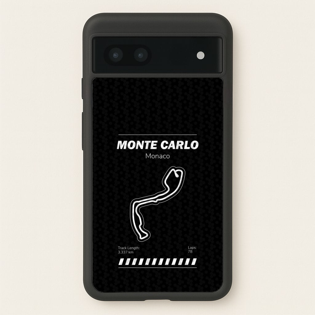 Monte Carlo Circuit - F1 Phone Case for Google Pixel 6a