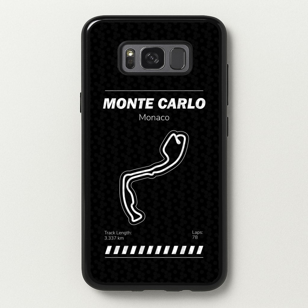 Monte Carlo Circuit - F1 Phone Case for Galaxy S8 Plus