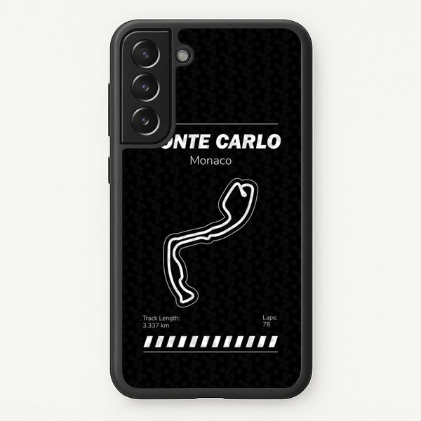 Monte Carlo Circuit - F1 Phone Case for Galaxy S22 Plus
