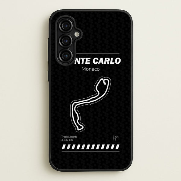 Monte Carlo Circuit - F1 Phone Case for Galaxy A54