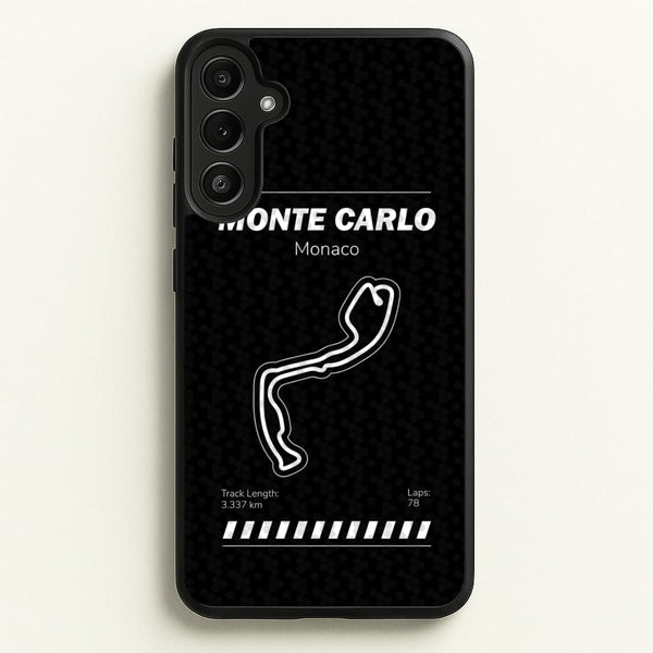 Monte Carlo Circuit - F1 Phone Case for Galaxy A34
