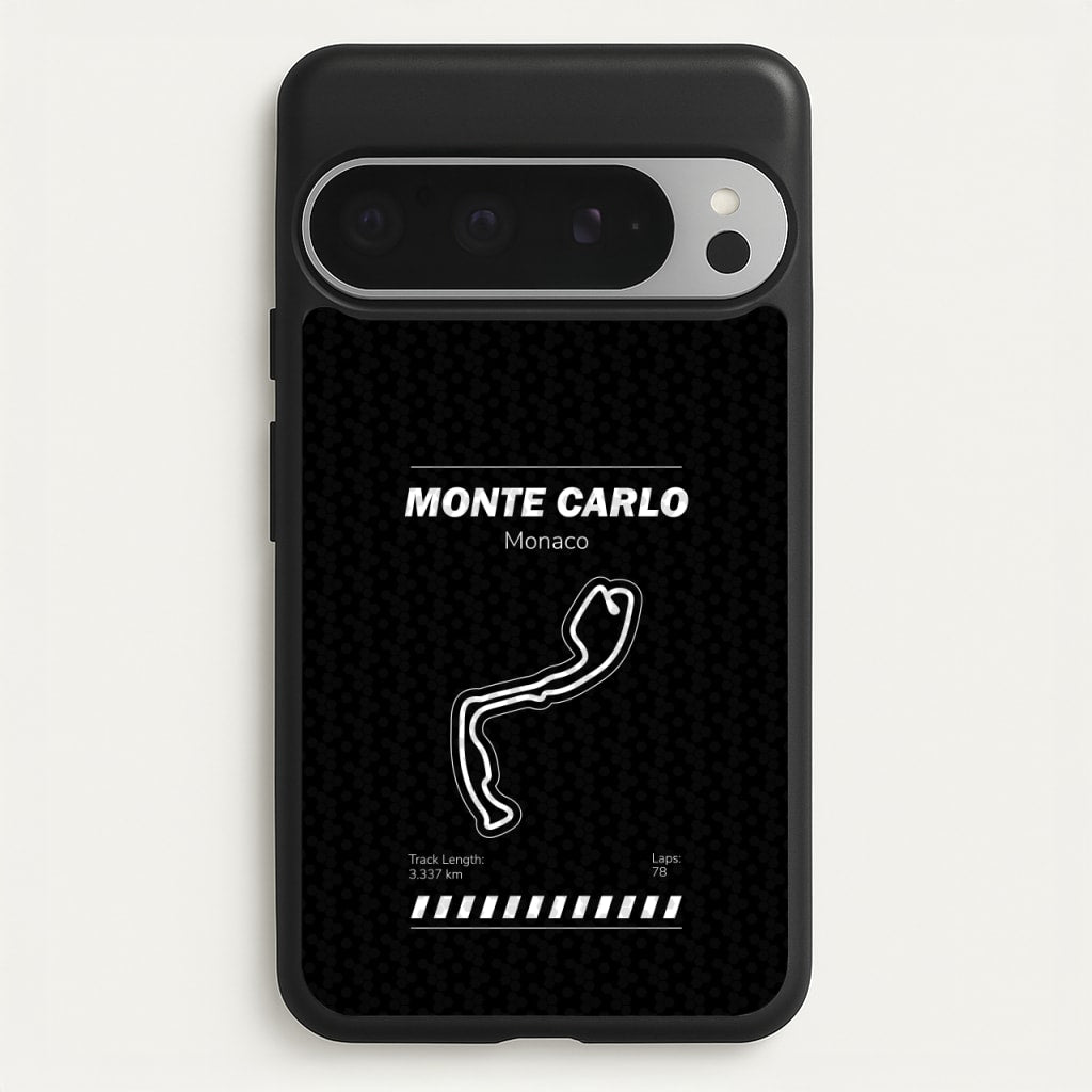 Monte Carlo Circuit - F1 Phone Case for Google Pixel 9 Pro XL