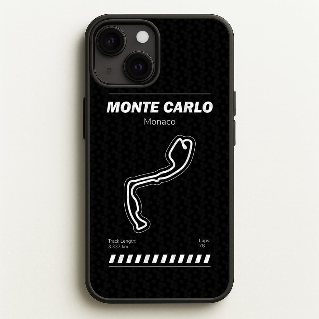 Monte Carlo Circuit - F1 Phone Case for iPhone 13 Mini