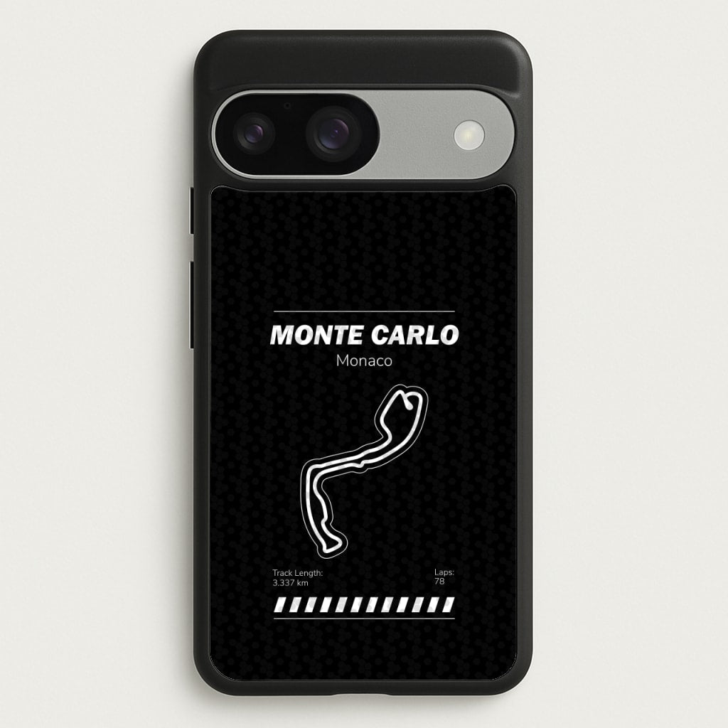 Monte Carlo Circuit - F1 Phone Case for Google Pixel 9 / 9 Pro