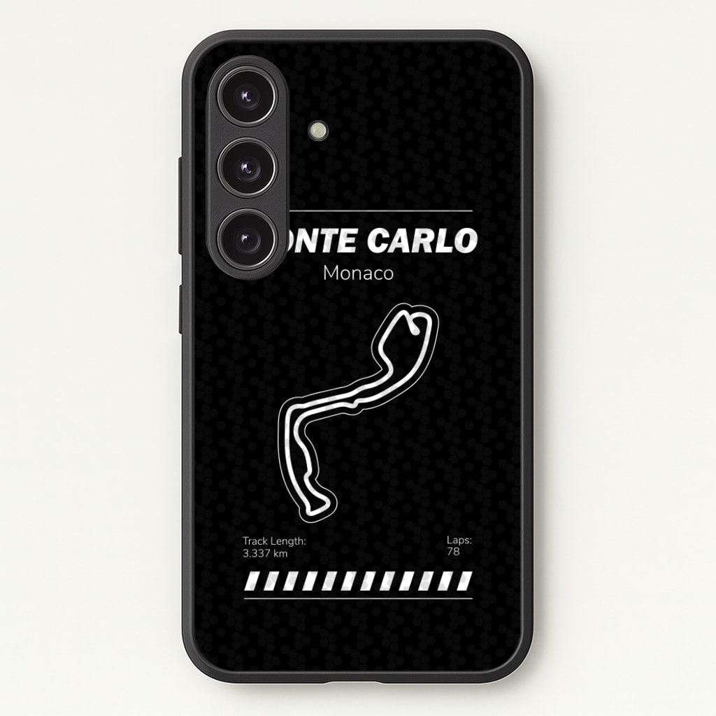 Monte Carlo Circuit - F1 Phone Case for Galaxy S24 Plus