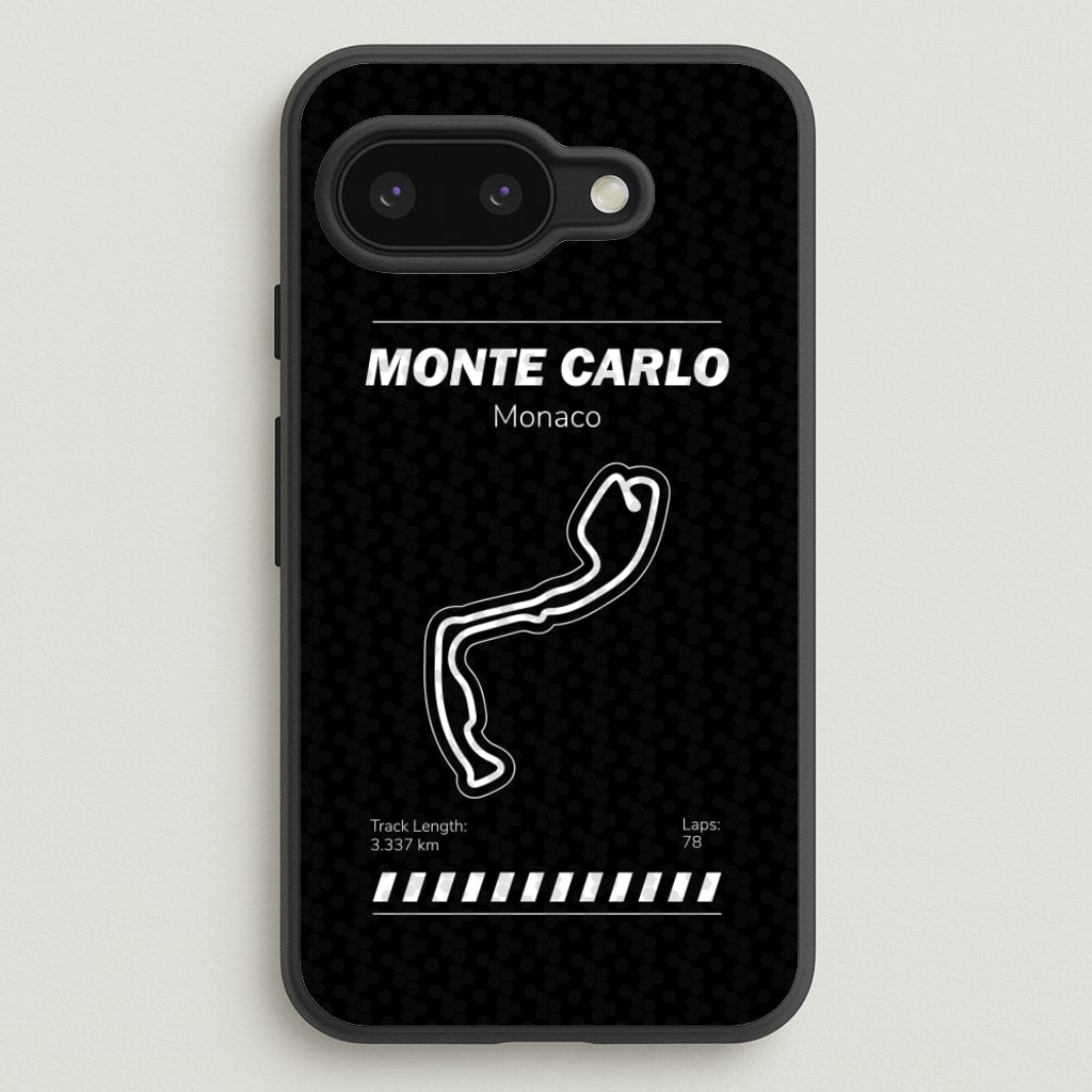 Monte Carlo Circuit - F1 Phone Case for Google Pixel 9a