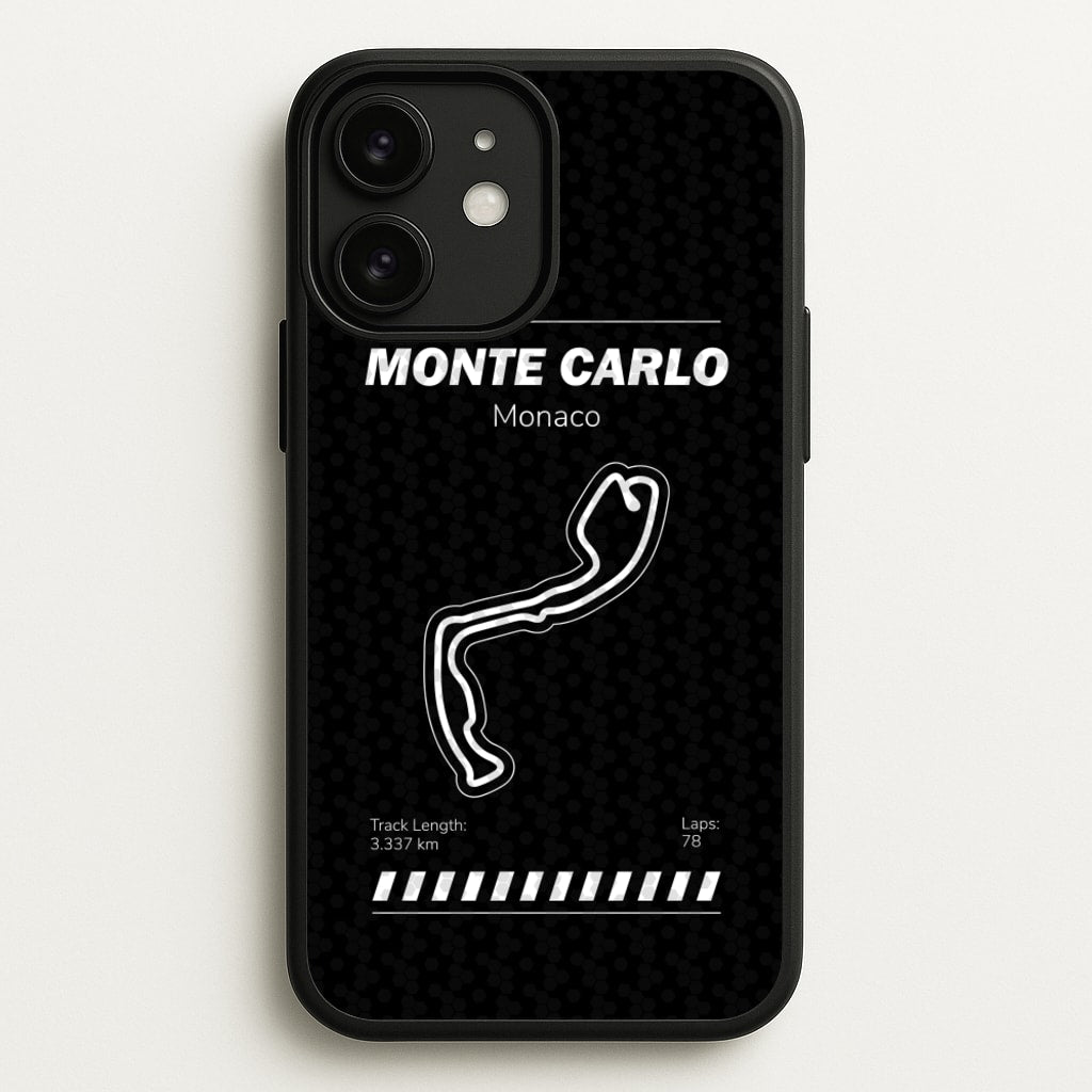 Monte Carlo Circuit - F1 Phone Case for iPhone 11