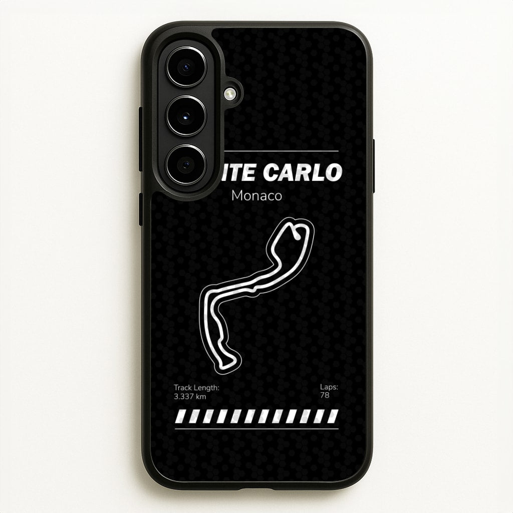 Monte Carlo Circuit - F1 Phone Case for Galaxy A56