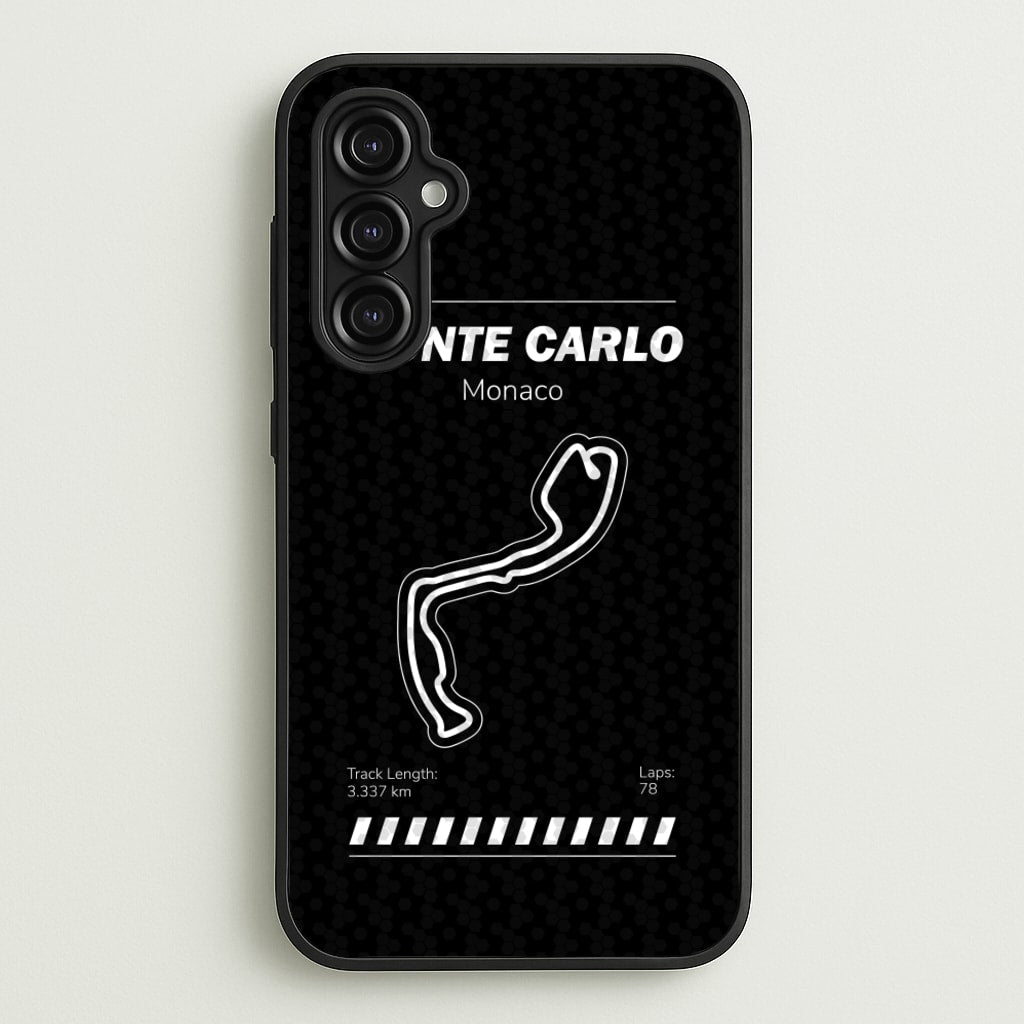 Monte Carlo Circuit - F1 Phone Case for Galaxy A14