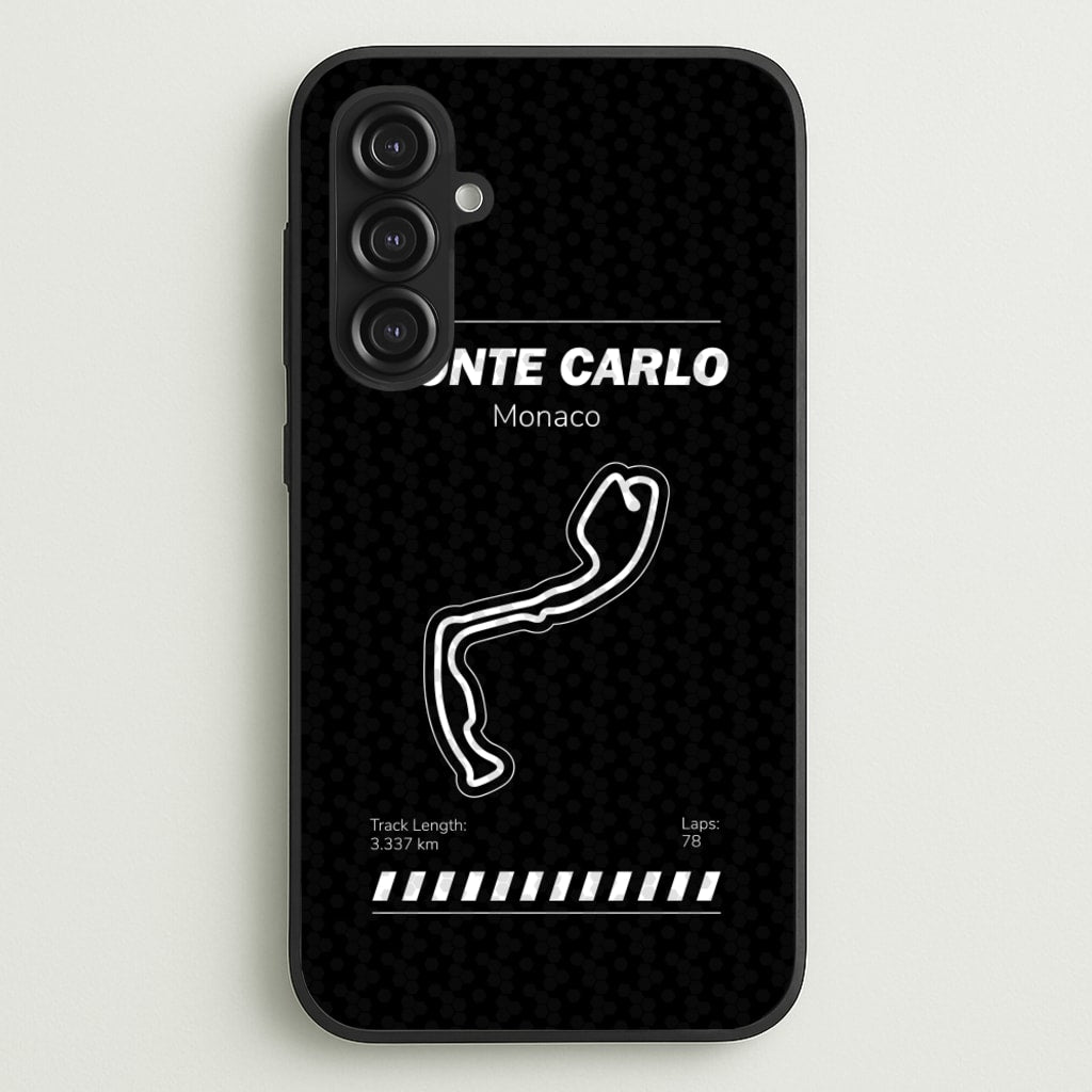 Monte Carlo Circuit - F1 Phone Case for Galaxy S23FE