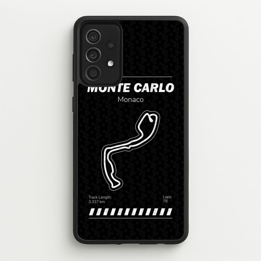 Monte Carlo Circuit - F1 Phone Case for Galaxy A52 / A52s