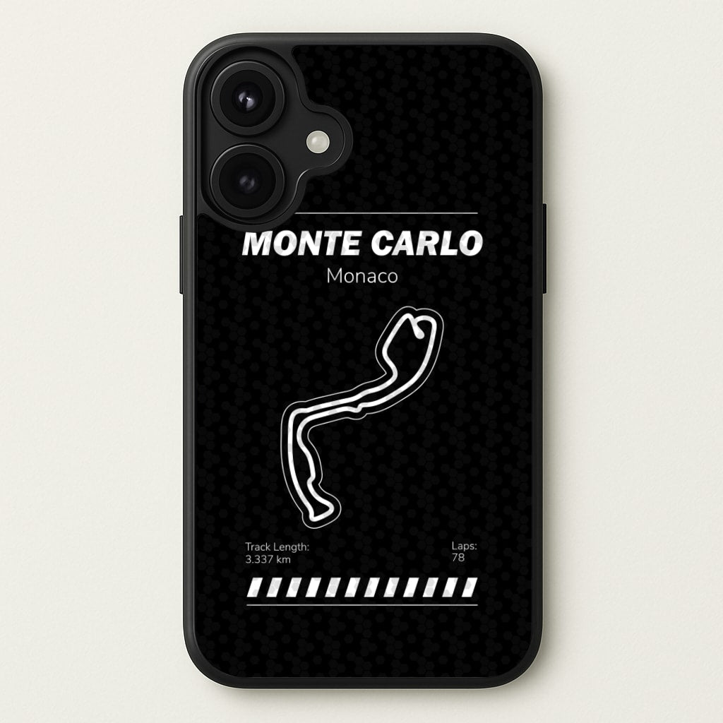 Monte Carlo Circuit Phone Case for iPhone 17