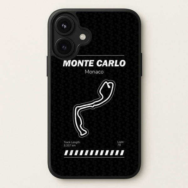 Monte Carlo Circuit Phone Case for iPhone 17