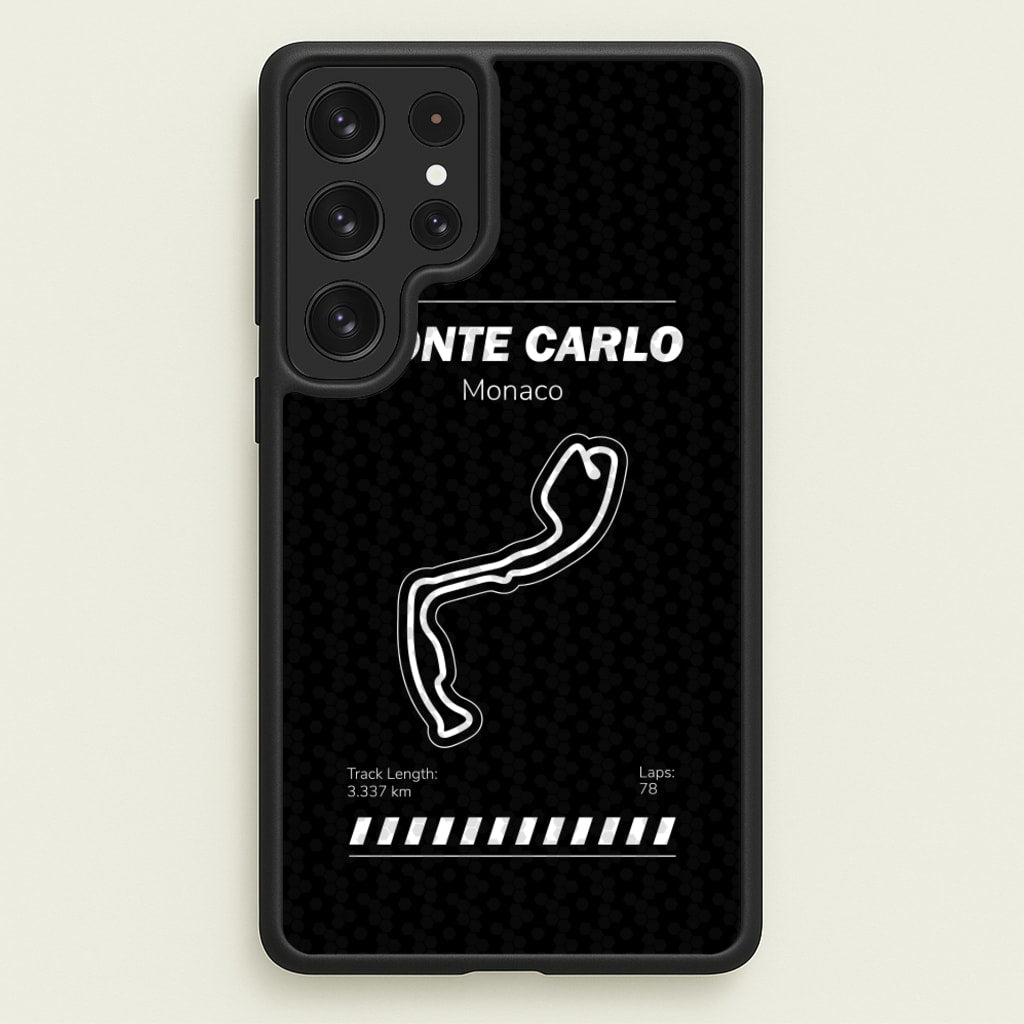 Monte Carlo Circuit - F1 Phone Case for Galaxy S22 Ultra
