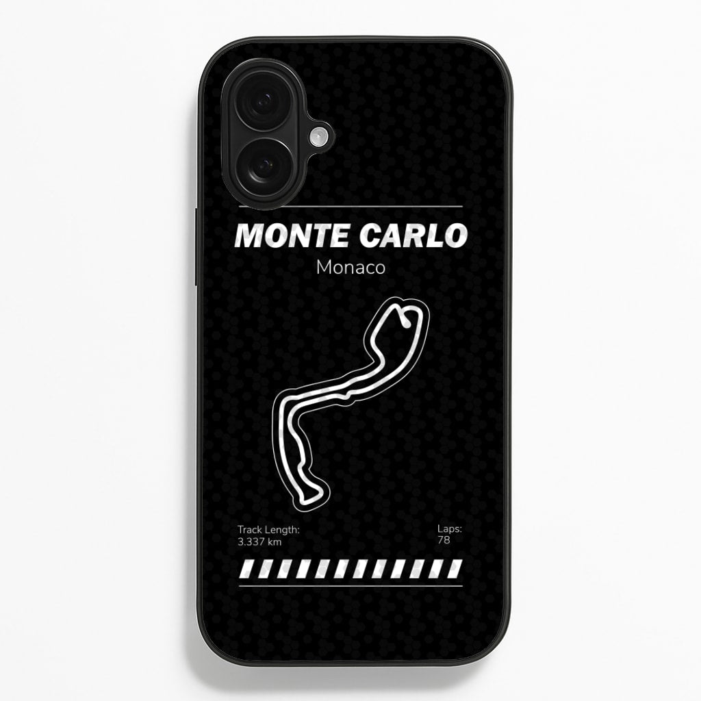 Monte Carlo Circuit - F1 Phone Case for iPhone 16 Plus