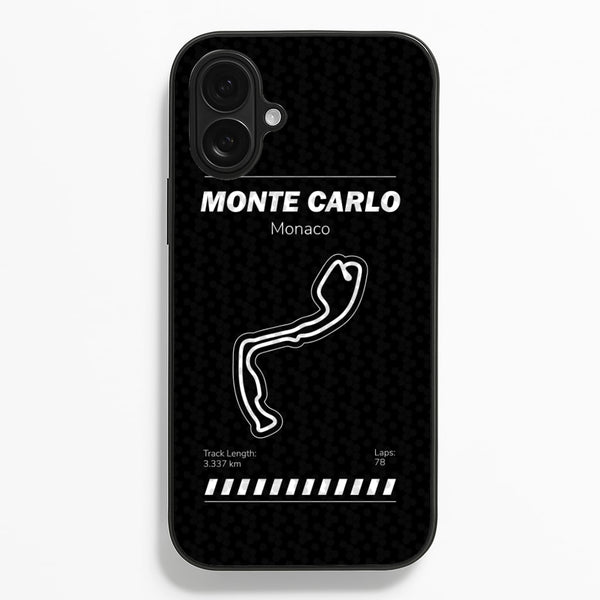 Monte Carlo Circuit - F1 Phone Case for iPhone 16 Plus