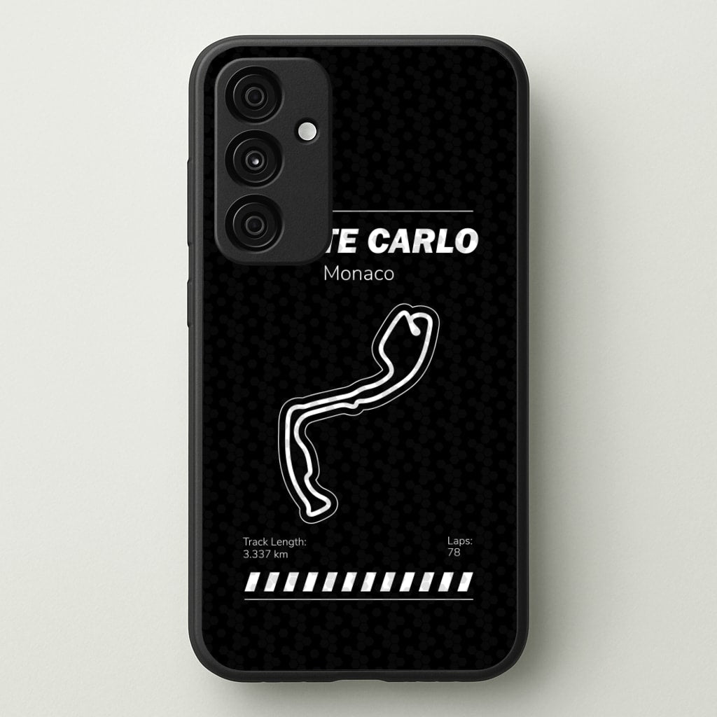 Monte Carlo Circuit - F1 Phone Case for Galaxy A35