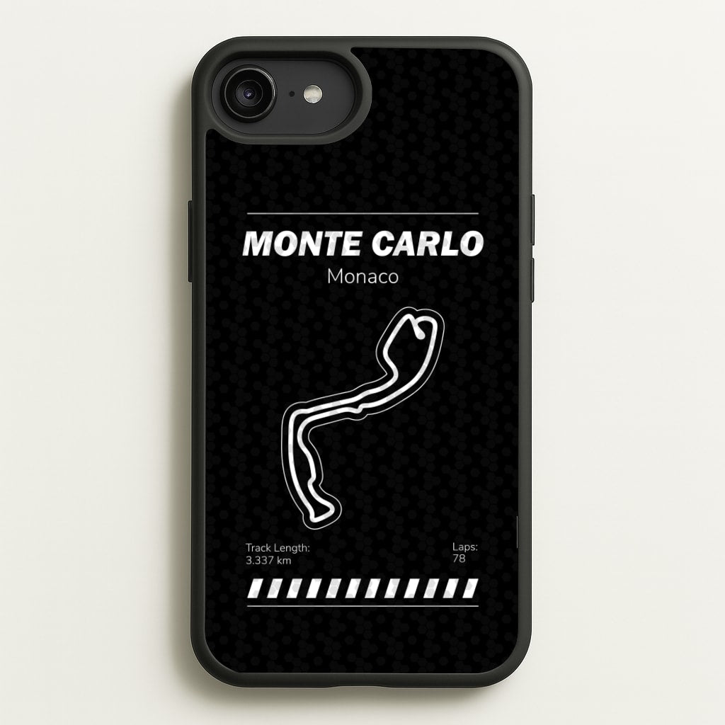 Monte Carlo Circuit - F1 Phone Case for iPhone 6 Plus / 7 Plus / 8 Plus