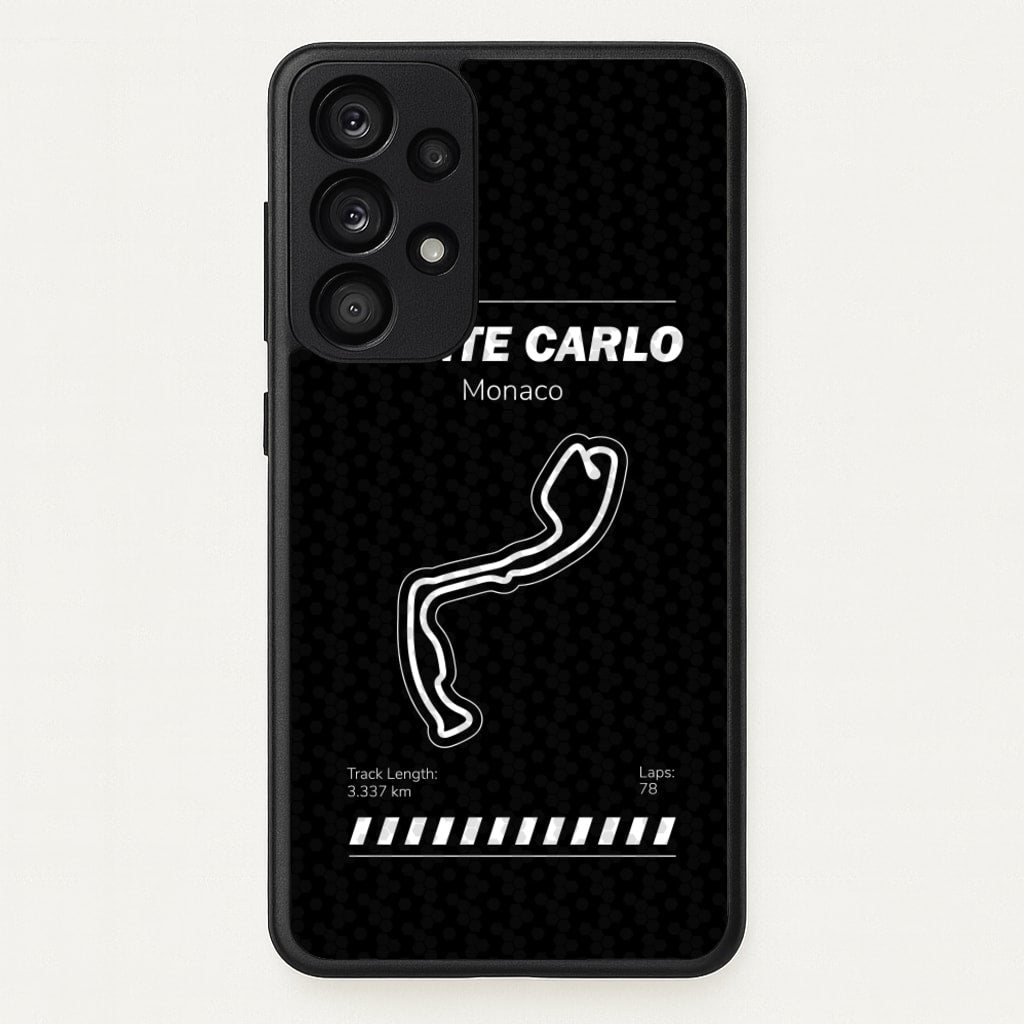 Monte Carlo Circuit - F1 Phone Case for Galaxy A33