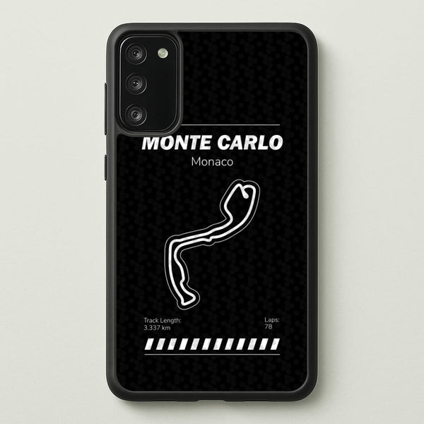 Monte Carlo Circuit - F1 Phone Case for Galaxy S20