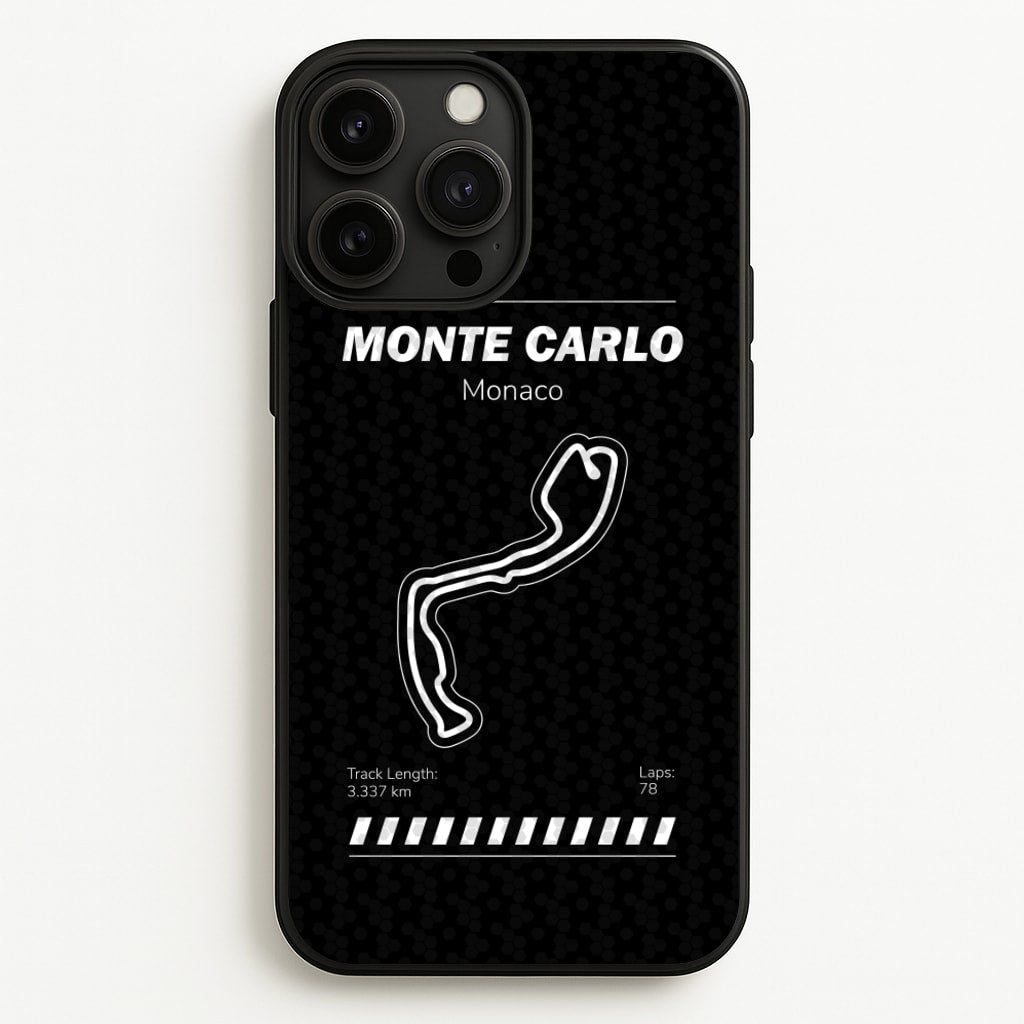 Monte Carlo Circuit - F1 Phone Case for iPhone 13 Pro Max