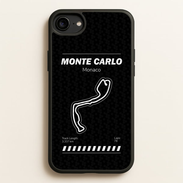 Monte Carlo Circuit - F1 Phone Case for iPhone 6 / 7 / 8 / SE
