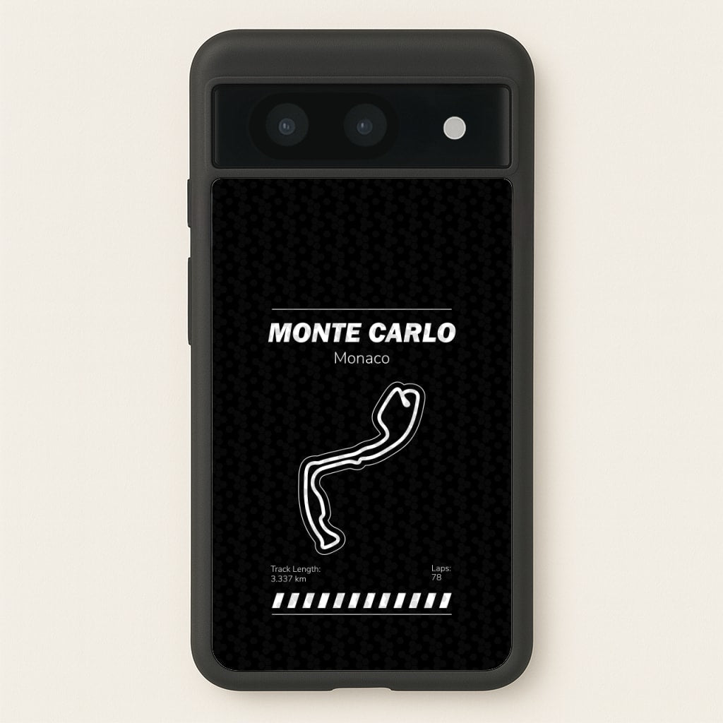 Monte Carlo Circuit - F1 Phone Case for Google Pixel 8a