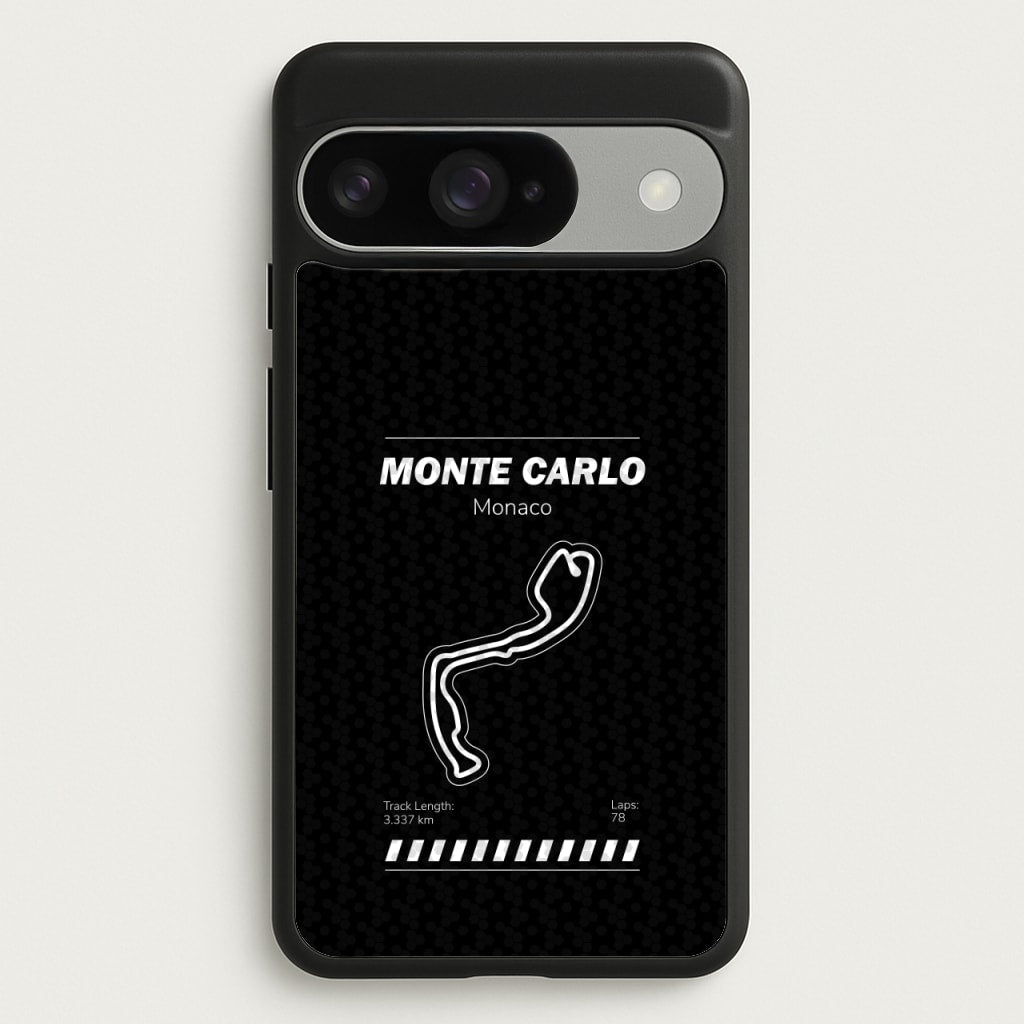 Monte Carlo Circuit Phone Case for Google Pixel 10 / 10 Pro