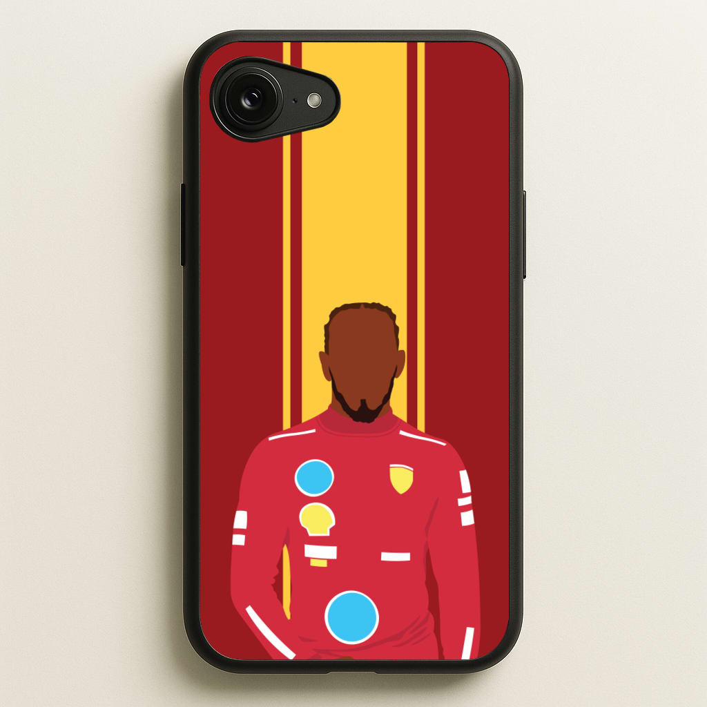 Hamilton In Red - F1 Phone Case for iPhone 16e