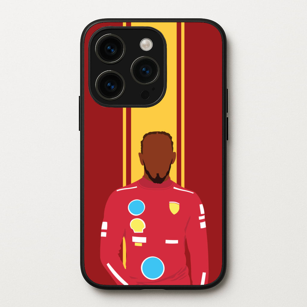 Hamilton In Red - F1 Phone Case for iPhone 15 Pro Max