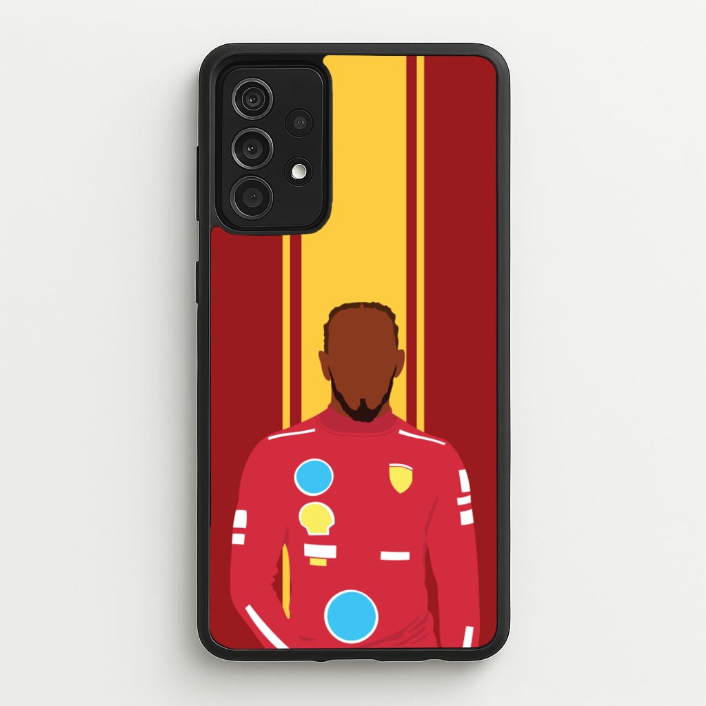 Hamilton In Red - F1 Phone Case for Galaxy A52 / A52s