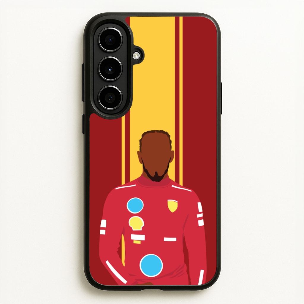Hamilton In Red - F1 Phone Case for Galaxy A56
