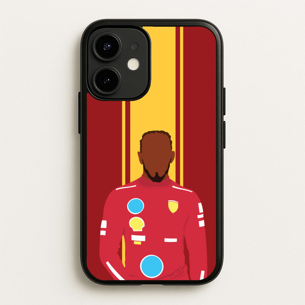 Hamilton In Red - F1 Phone Case for iPhone 12 Mini