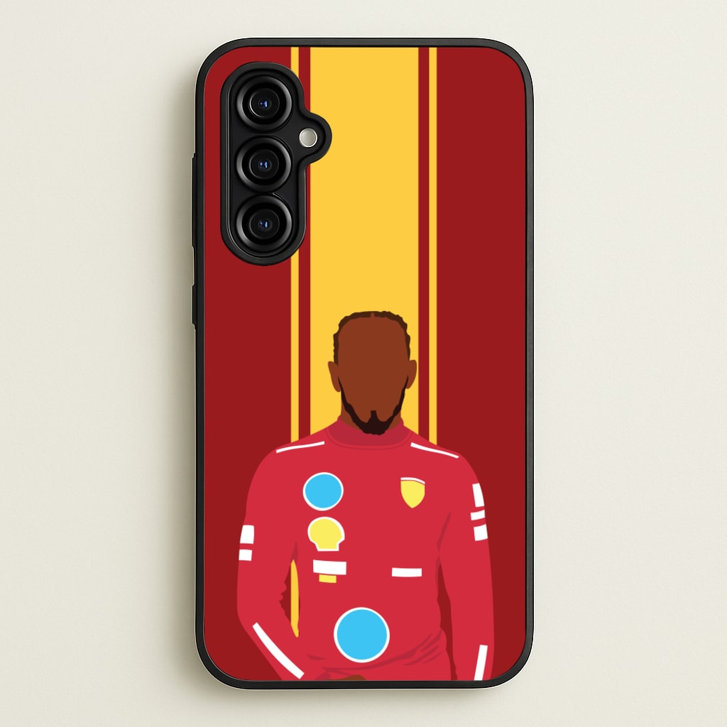 Hamilton In Red - F1 Phone Case for Galaxy A54