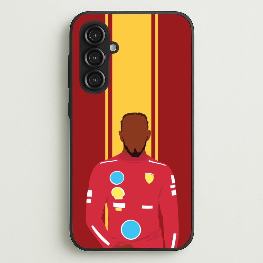 Hamilton In Red - F1 Phone Case for Galaxy S23FE