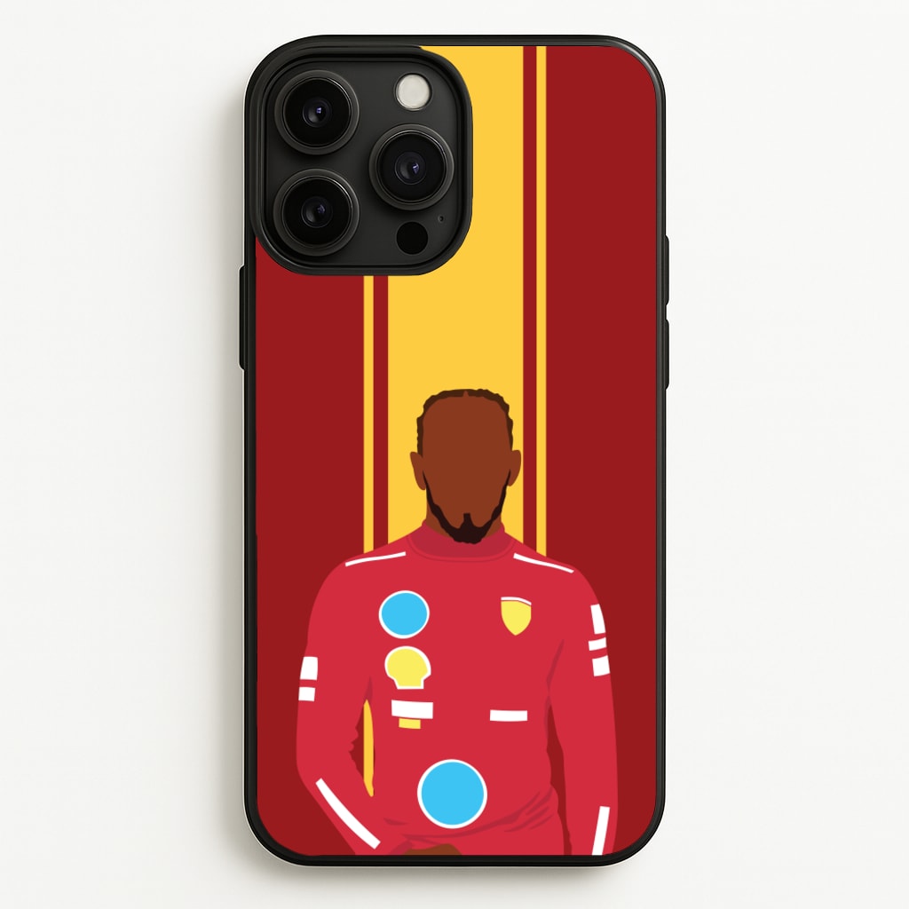 Hamilton In Red - F1 Phone Case for iPhone 13 Pro Max