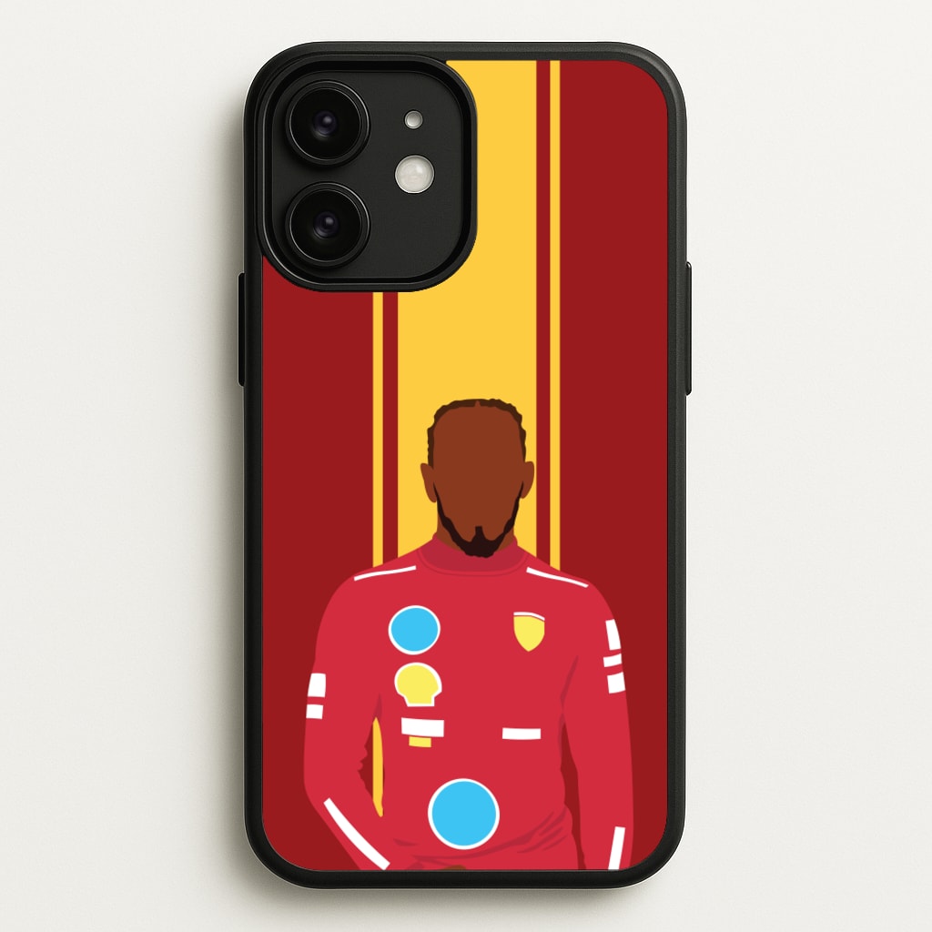 Hamilton In Red - F1 Phone Case for iPhone 11