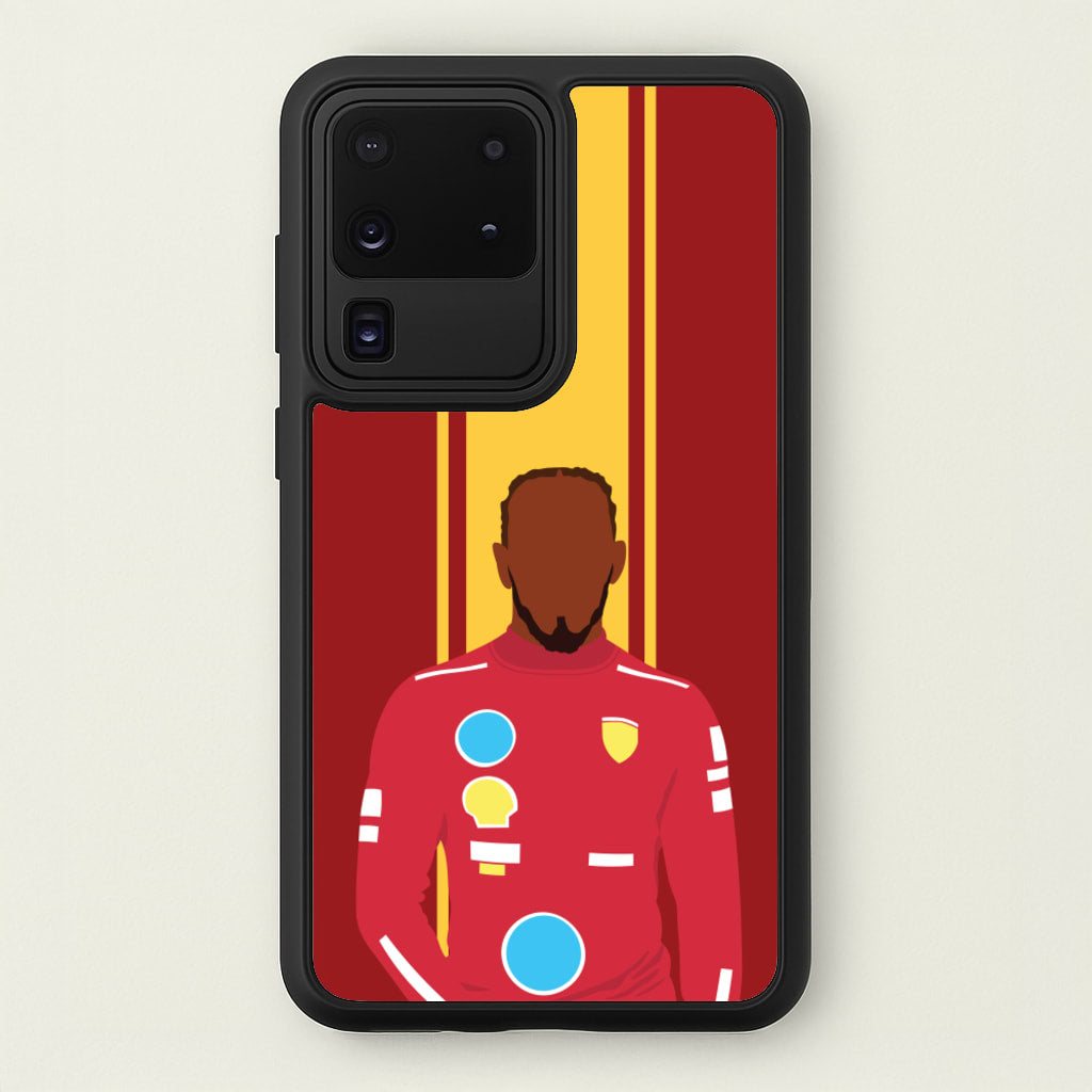 Hamilton In Red - F1 Phone Case for Galaxy S20 Ultra