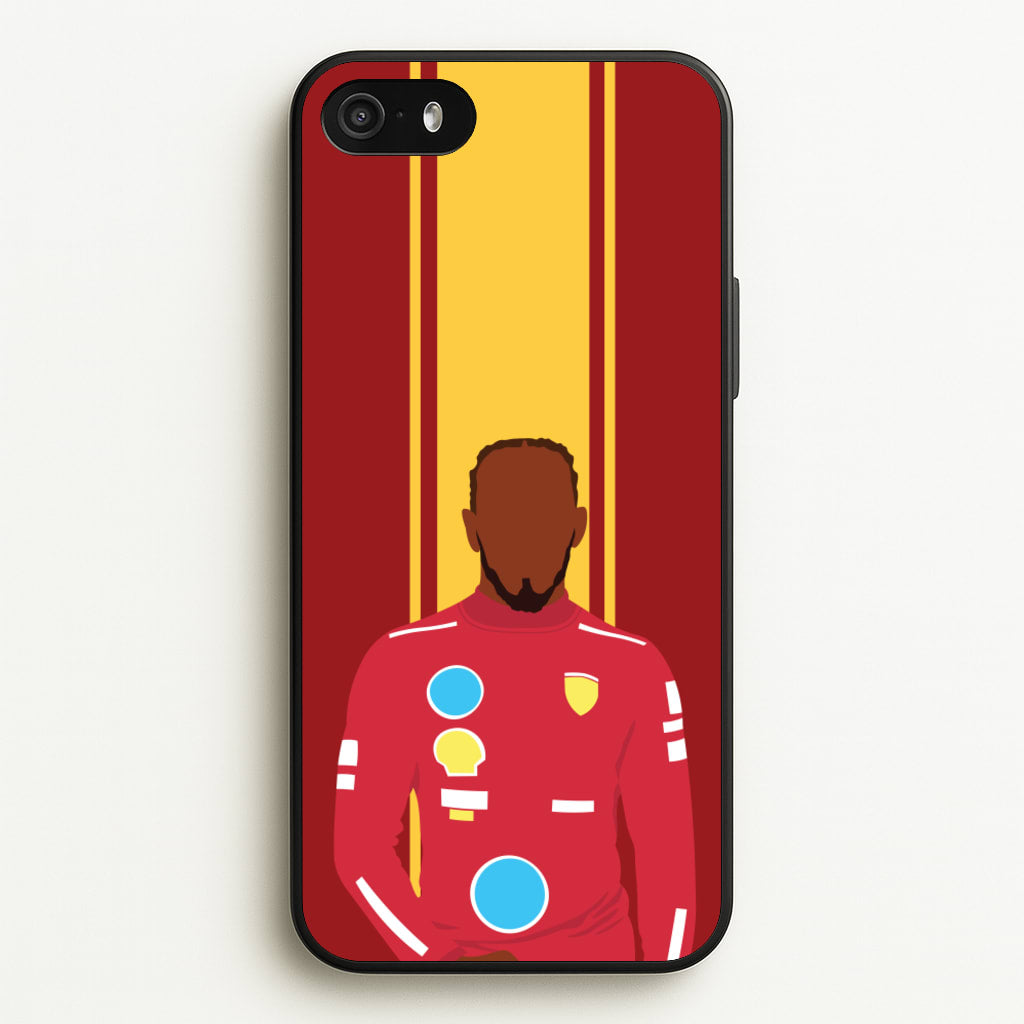 Hamilton In Red - F1 Phone Case for iPhone 5 / 5s / SE 2016