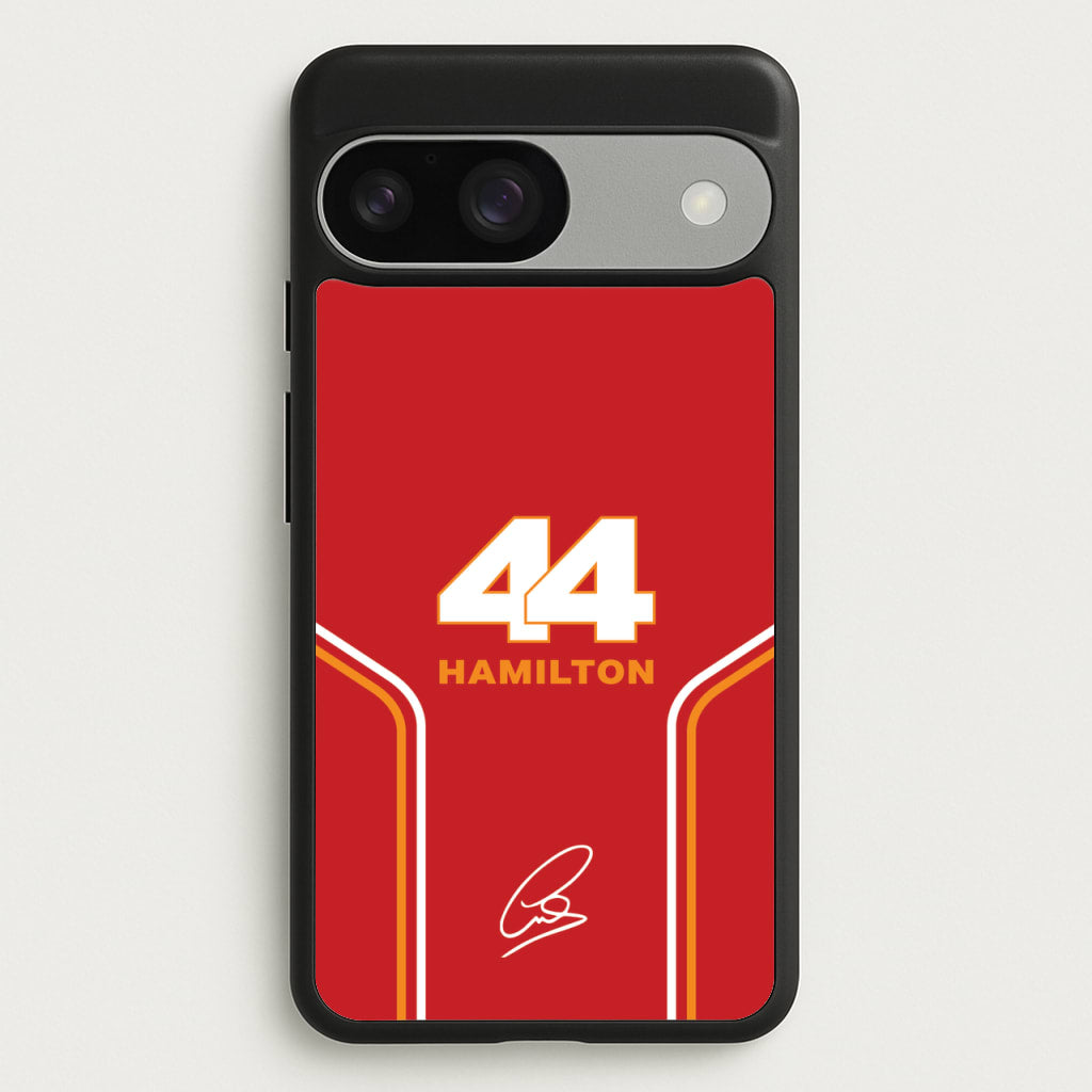 Stripes 44 Hamilton - F1 Phone Case for Google Pixel 9 / 9 Pro