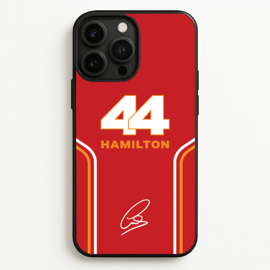 Stripes 44 Hamilton - F1 Phone Case for iPhone 13 Pro Max