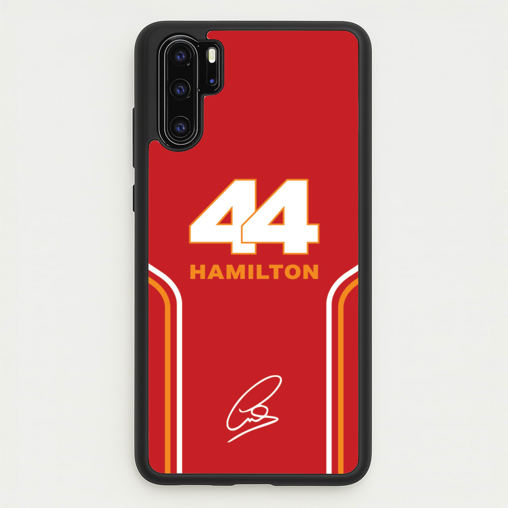 Stripes 44 Hamilton - F1 Phone Case for Huawei P30 Pro