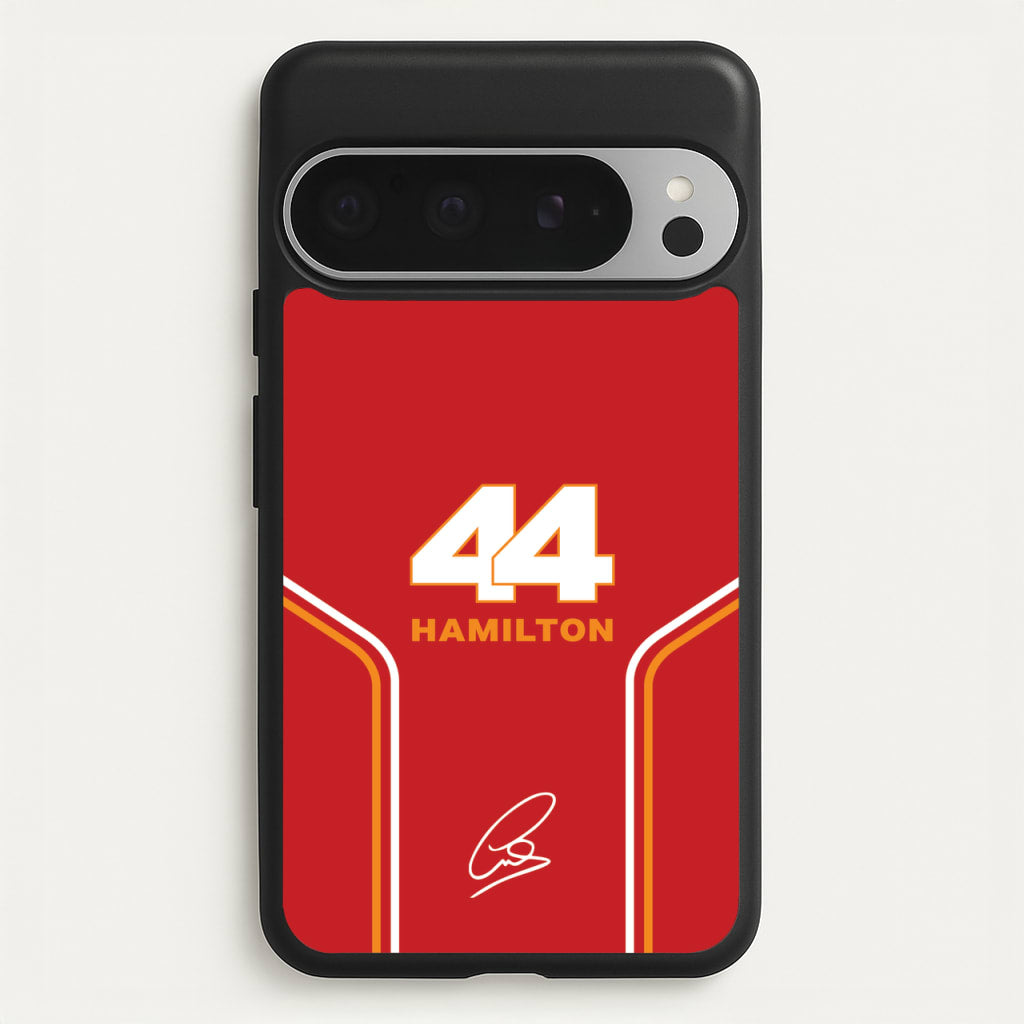 Stripes 44 Hamilton - F1 Phone Case for Google Pixel 9 Pro XL