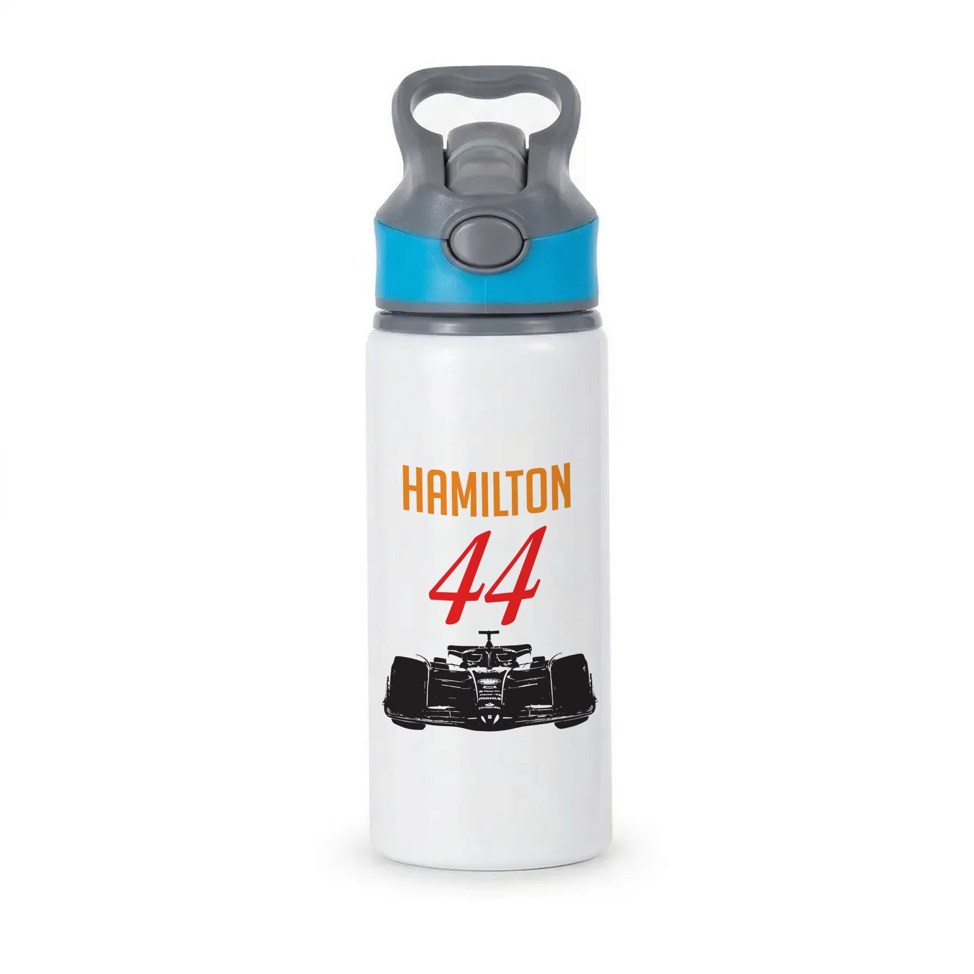 F1 Car Hamilton Active Water Bottle - Blue
