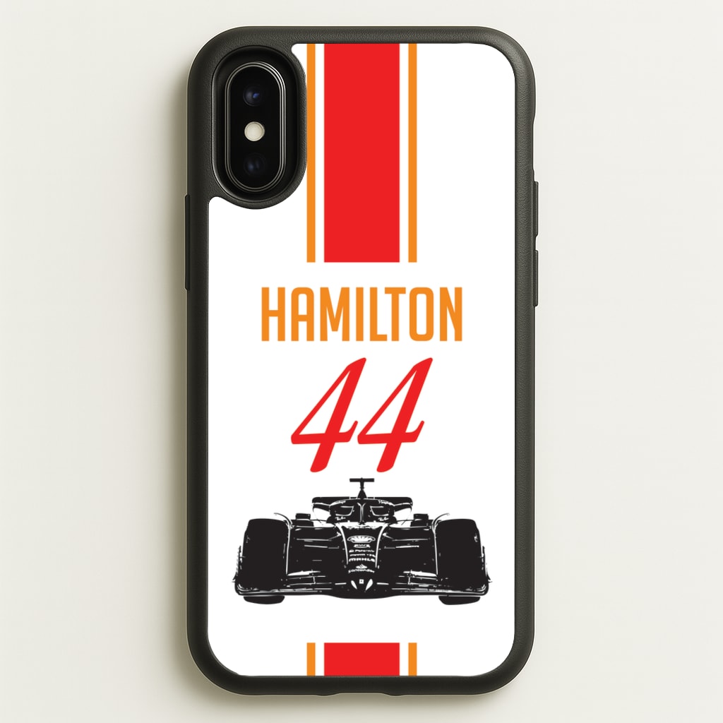 F1 Car Hamilton - F1 Phone Case for iPhone X / XS