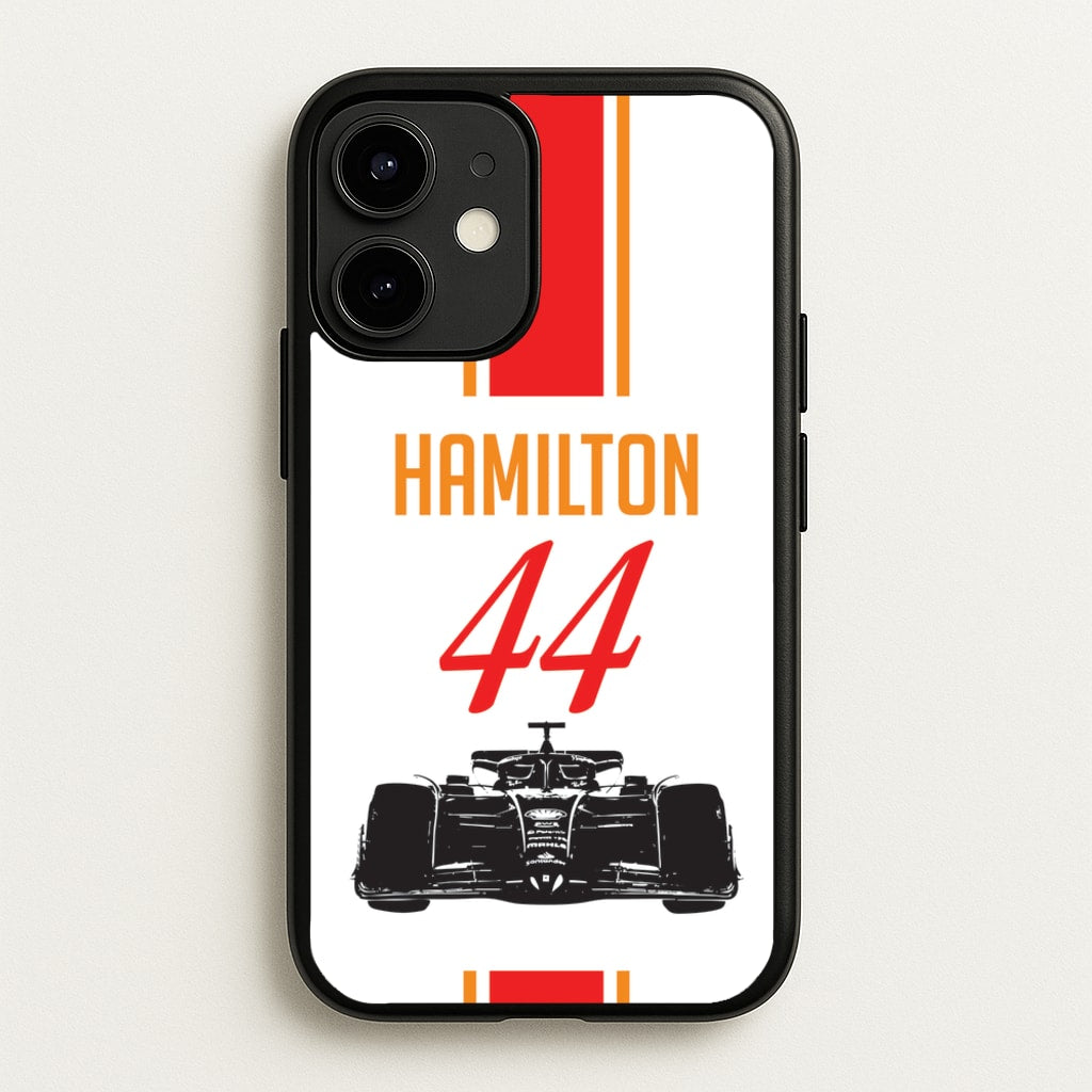 F1 Car Hamilton - F1 Phone Case for iPhone 12 / 12 Pro