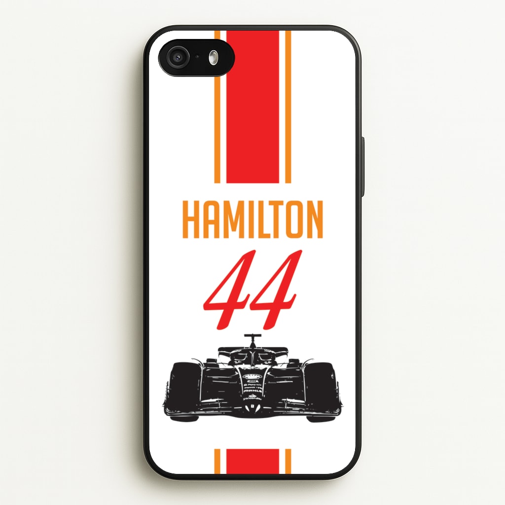 F1 Car Hamilton - F1 Phone Case for iPhone 5 / 5s / SE 2016