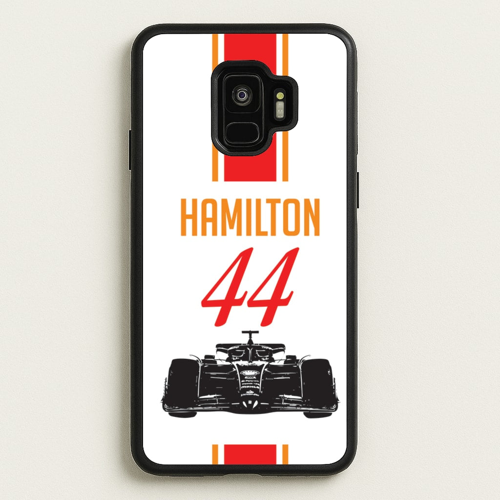 F1 Car Hamilton - F1 Phone Case for Galaxy S9