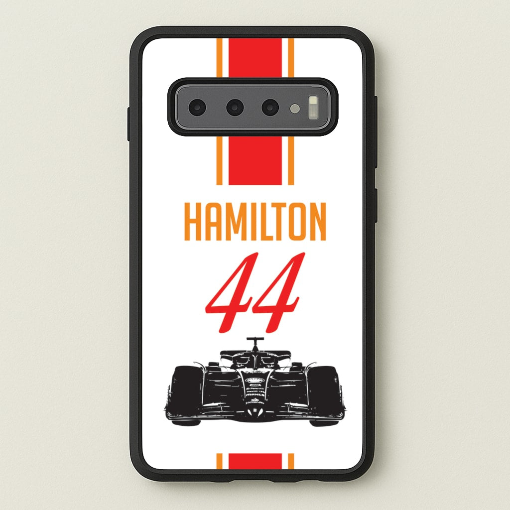 F1 Car Hamilton - F1 Phone Case for Galaxy S10